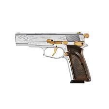 EKOL ES 66 Havalı Tabanca İşlemeli Parlak Beyaz - 4.5 mm