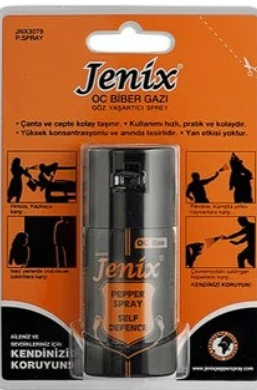 Jenix Yasal Biber Gazı Göz Yaşartıcı